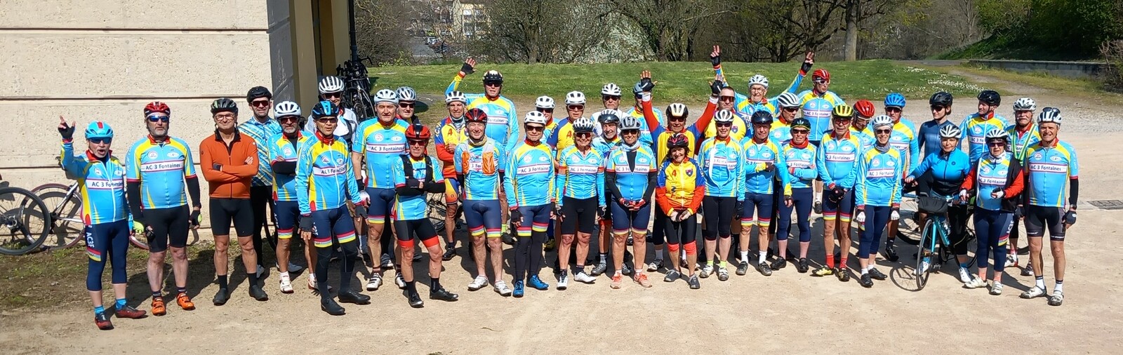 Audax du 21 mars: 40 participants pour fêter le printemps