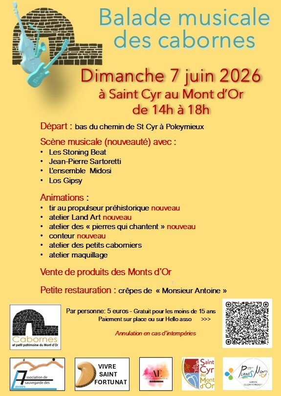 Balade musicale des cabornes