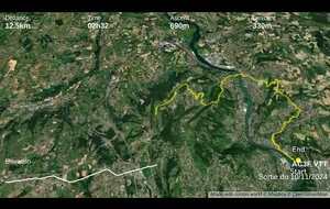 Parcours AC3F VTT du 10/11/2024