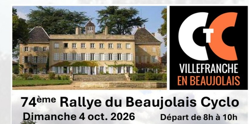 74ème rallye du Beaujolais cyclo