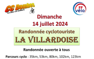 Rallye La Villardoise - Dimanche 14 Juillet