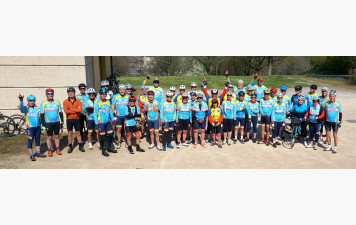 Audax du 21 mars: 40 participants pour fêter le printemps