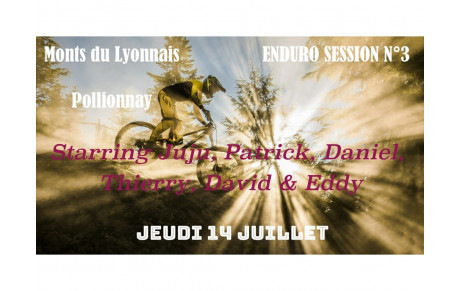 Sortie VTT n°3 Enduro à Pollionnay