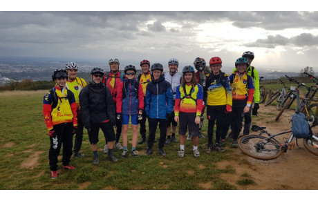 Une sortie Speedy/Jeunes dans les Monts d'Or Humide et Boueuse