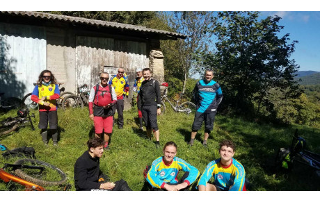 Sortie Excentrée VTT Speedy du 15 Septembre à Ambérieux en Bugey