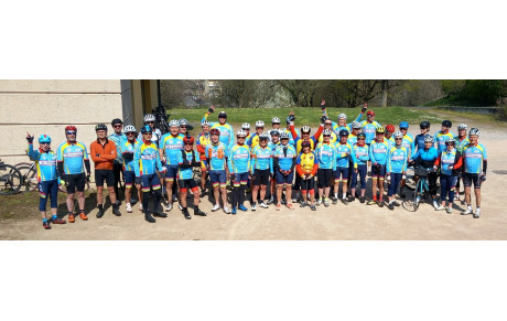 Audax du 21 mars: 40 participants pour fêter le printemps